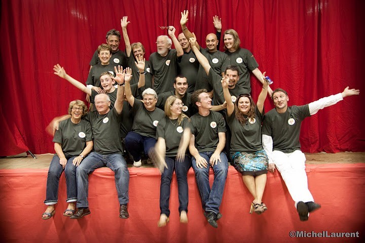 La troupe Affiche Photo pour 100 briques t'as plus rien