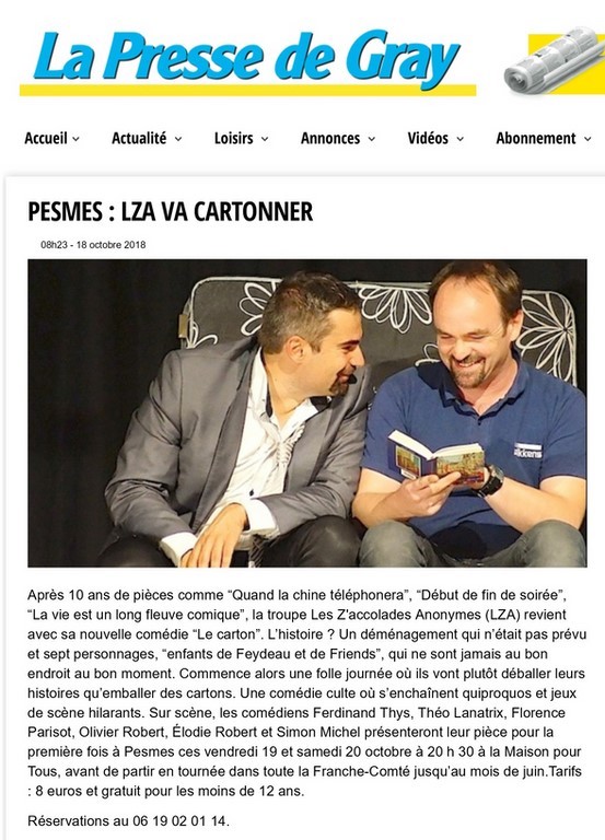 Presse Le Carton